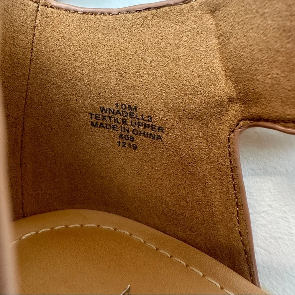 Nine West Adell Espadrille Blush Wedge Sandal Size 10 - Picture 8 of 12